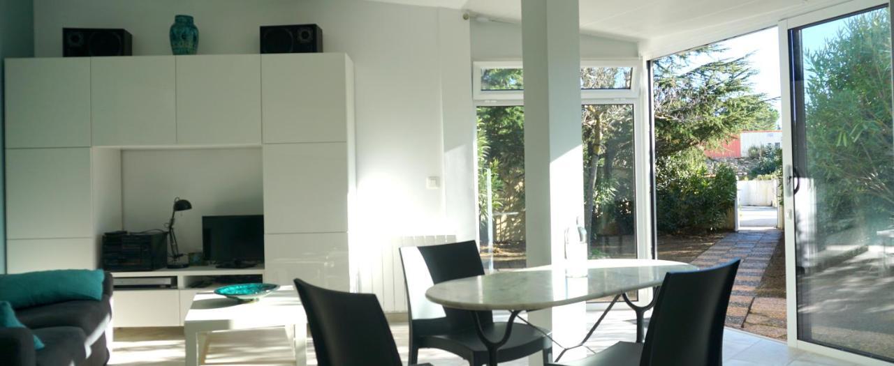 Maison Jardin Wifi - Climatisation - 100 M Plage Sauvage - 20 Min Perpignan 또헤이으 외부 사진