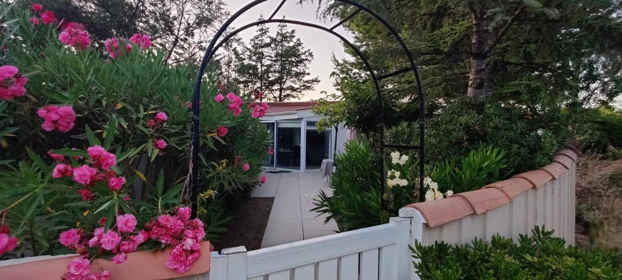 Maison Jardin Wifi - Climatisation - 100 M Plage Sauvage - 20 Min Perpignan 또헤이으 외부 사진