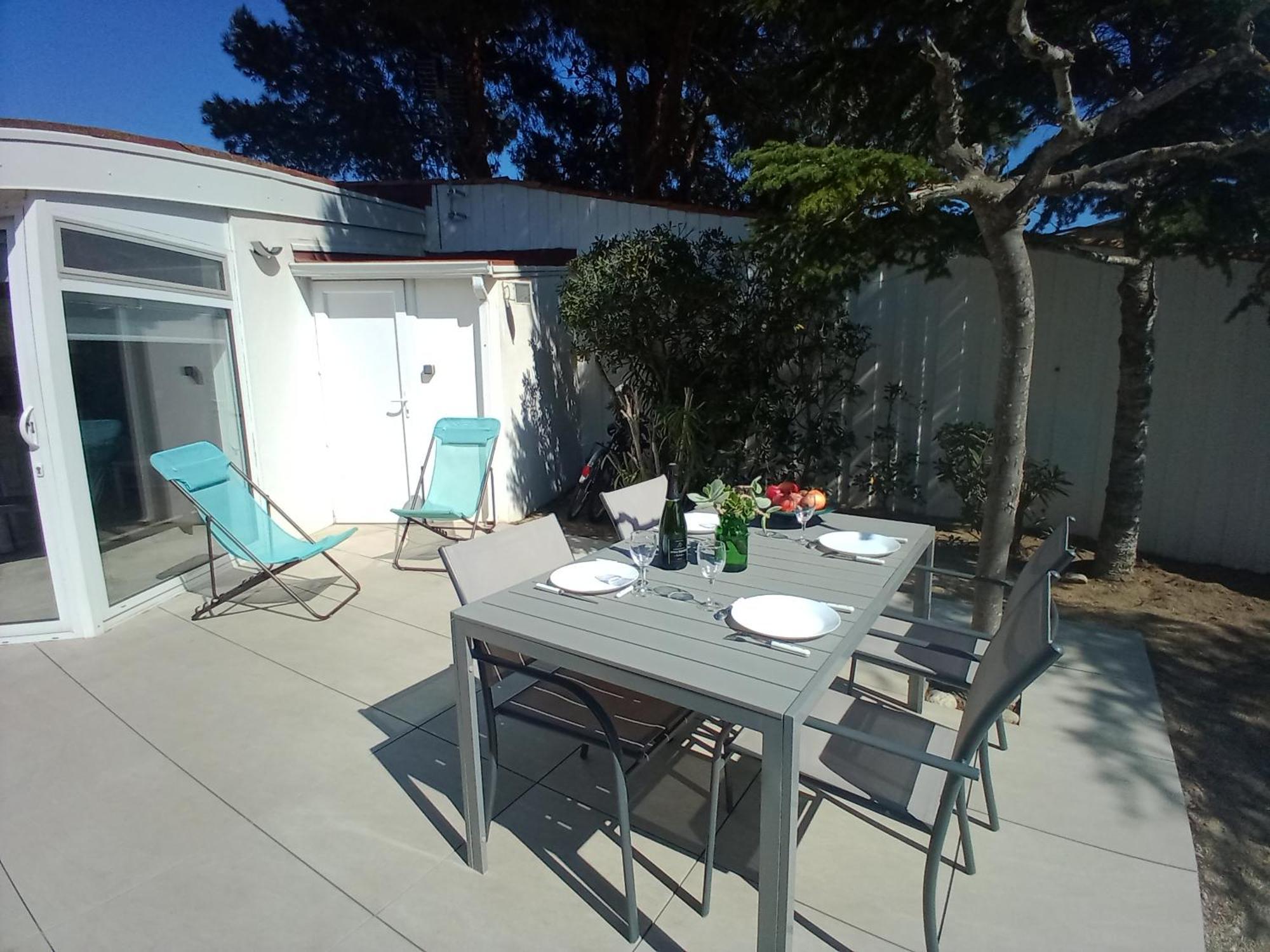 Maison Jardin Wifi - Climatisation - 100 M Plage Sauvage - 20 Min Perpignan 또헤이으 외부 사진